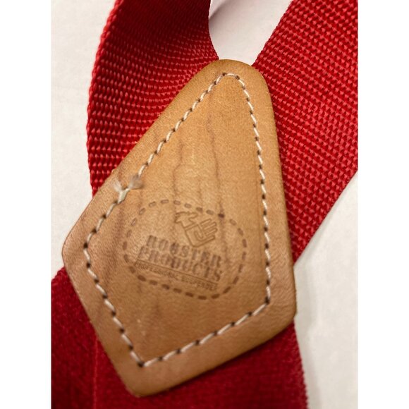 Rooster Red Men's Vintage Christmas Holiday DIY Adjustable Suspenders Santa - Picture 2 of 2